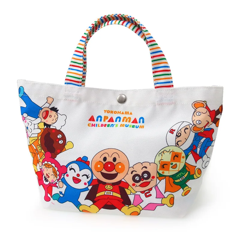 Anpanman Baikinman Drawstring Lunch Box Storage Shopping Travel Clothes Mummy Handheld Bag Shoulder Bags Bathroom Toys Organizer