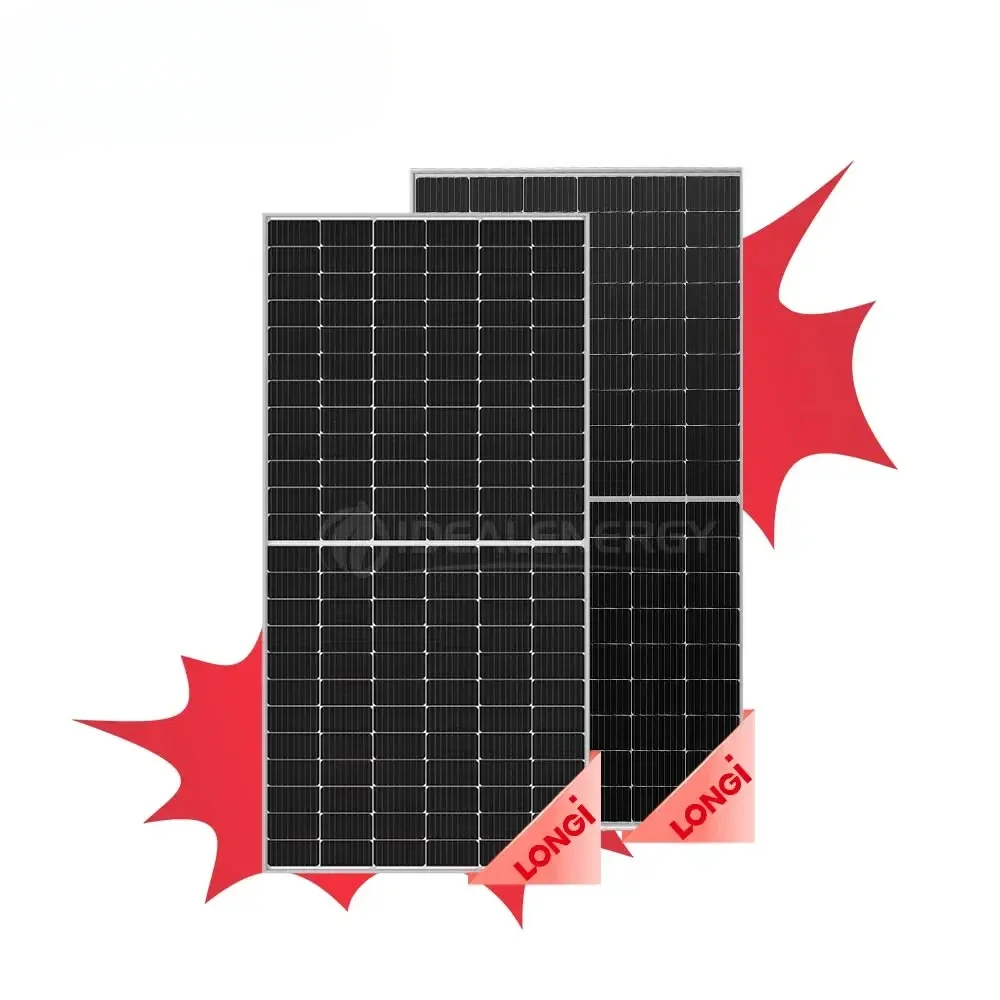 longi mono monocrystalline half cut bifacial  550w solar paneL 2PCS