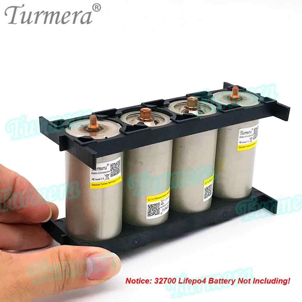 Turmera 12V 7A Lifepo4 Battery Box z 4S 40A Balance BMS 1X4 32650 32700 Holder Switch Displayer Wymień akumulator kwasowo-ołowiowy