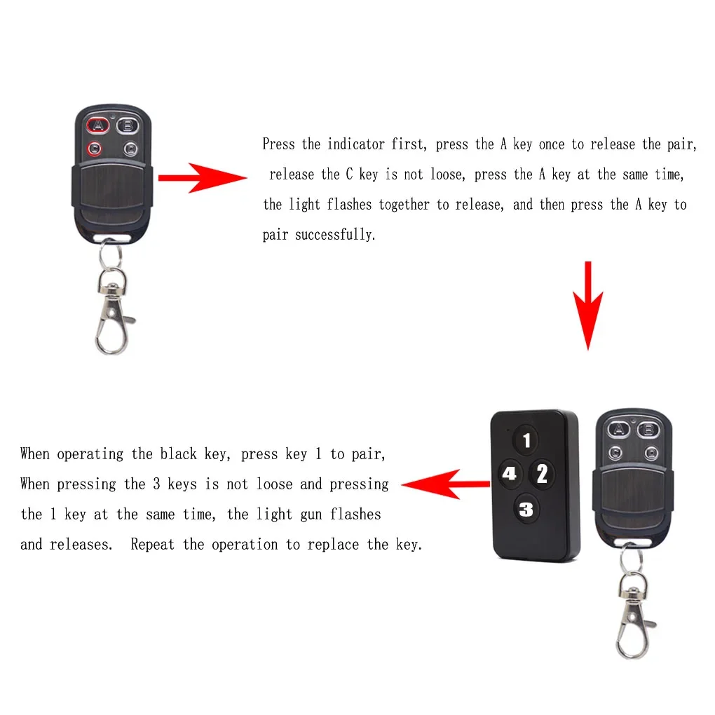 DOORHAN transmitter -433MHz rolling code100% control 4 Garage Door Remote Control 2PRO Rolling door controller