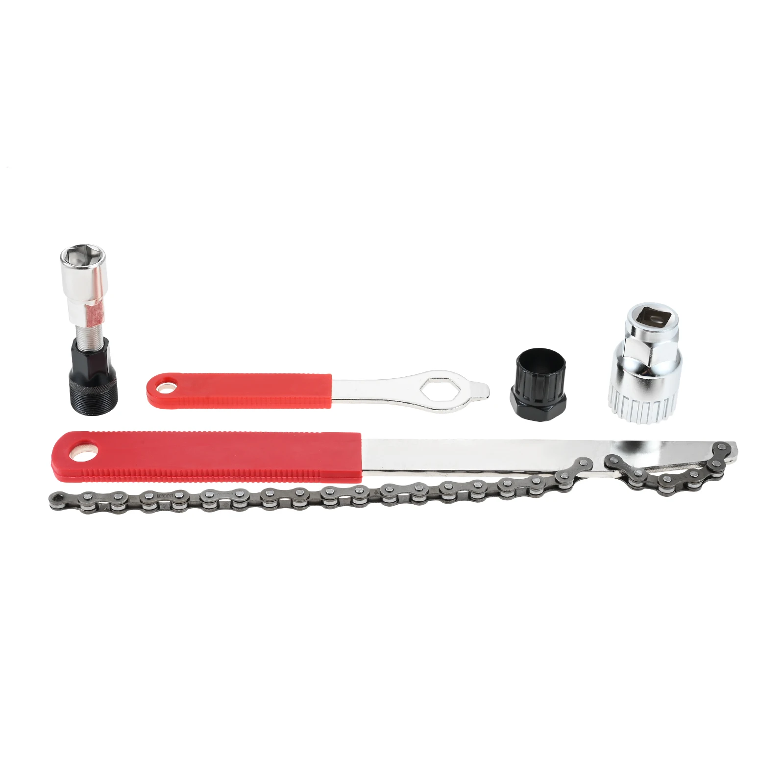 Bike Chain Removal Tool Kits Include Crank Extractor Bracket Remover Cassette Removal Tool Chain Whip Flywheel Removal Tool