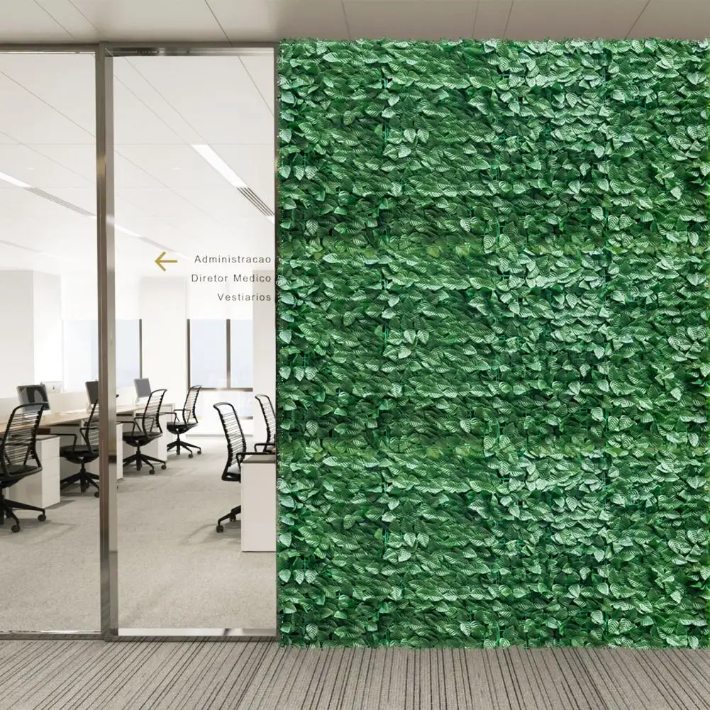 

Leaf Screening for Privacy Noise-reducing Ivy Fence Artificial Ivy Fence Garden Privacy Screen for Outdoor Wall