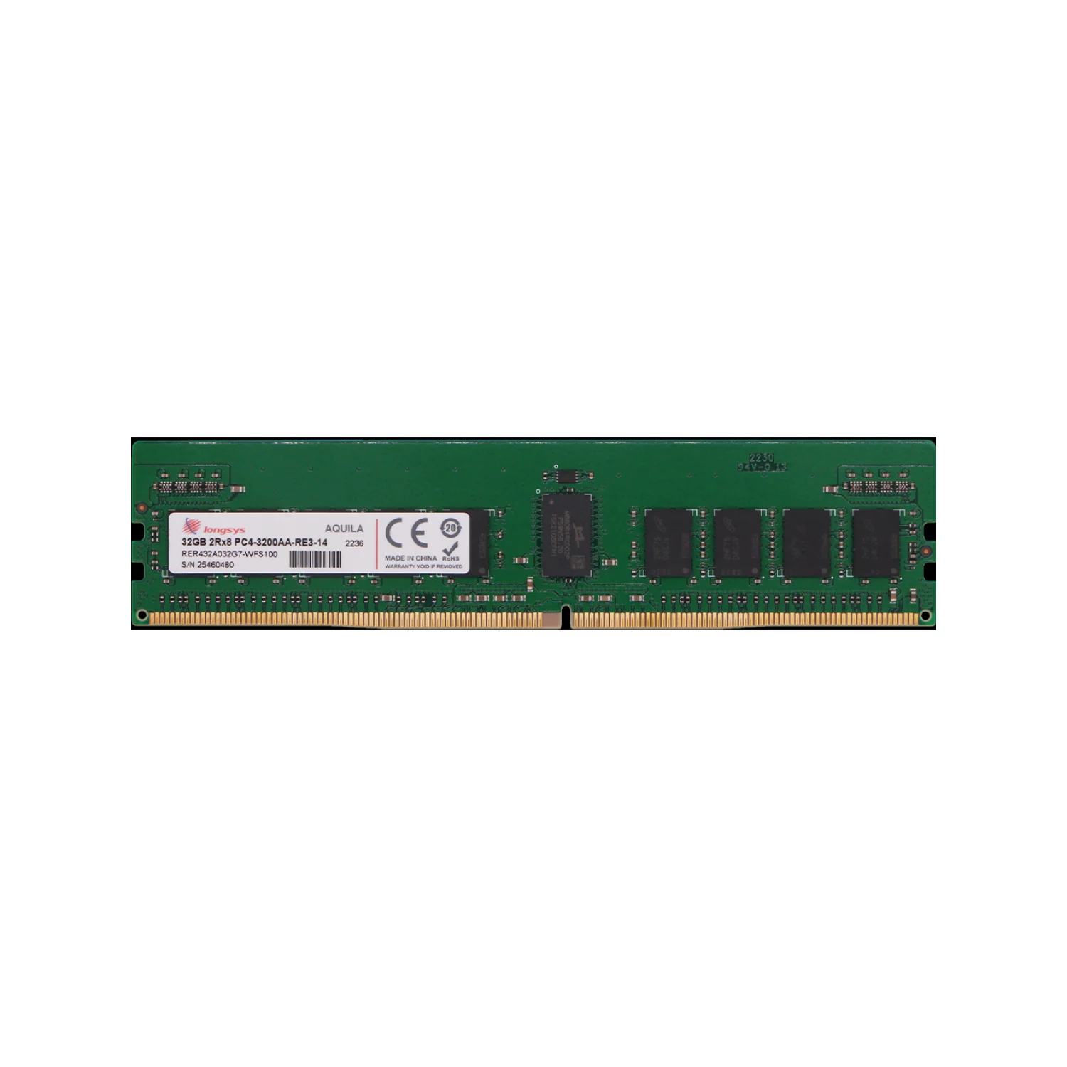 

【For Pioneer】Longsys Server DDR4 RDIMM 32G 3200MT/s