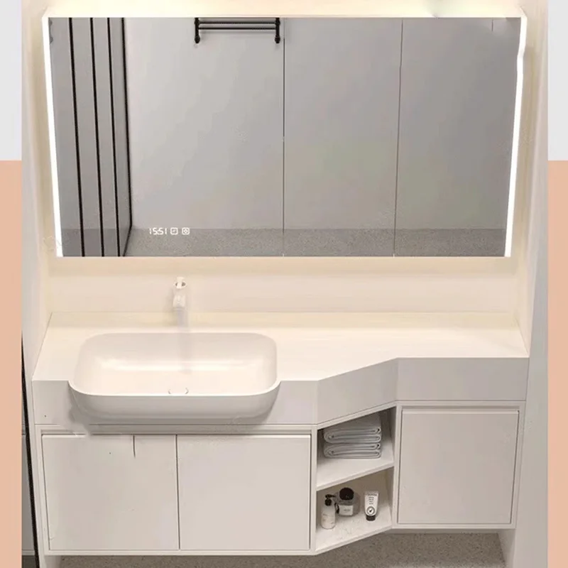 فوق بوفيه خزانة حمام تطهير المجوهرات والمجوهرات العناية بالبشرة خزانة حمام اكسسوارات الزاوية Gabinete أثاث المنزل #5