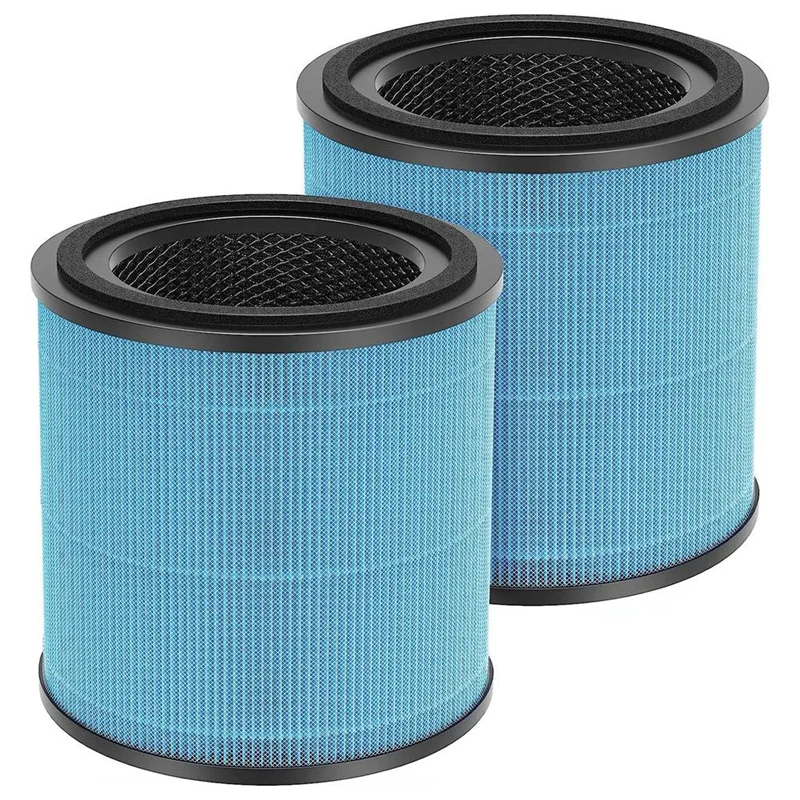 AP0601 Air Purifier Replacement Filter for AIRTO, 4 Stage H13 True HEPA Filter, AP0601-RF Filters 2 Pack