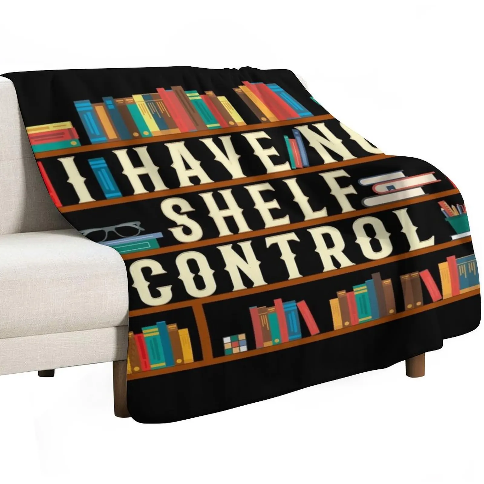 I Have No Shelf Control Throw Blanket for winter For Baby Bed covers Summer anime Picnic Blankets