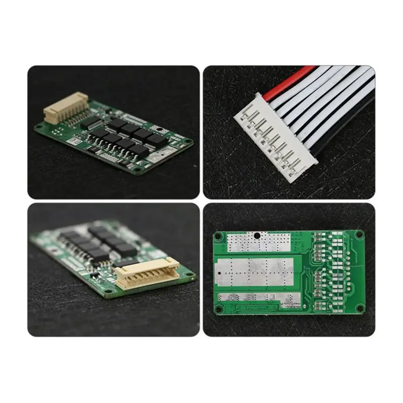 ABGI BMS 7S 24V 10A Li- Battery Protection Board 18650 Charging Protection PCB Overcurrent Overvoltage Discharge Short Circuit