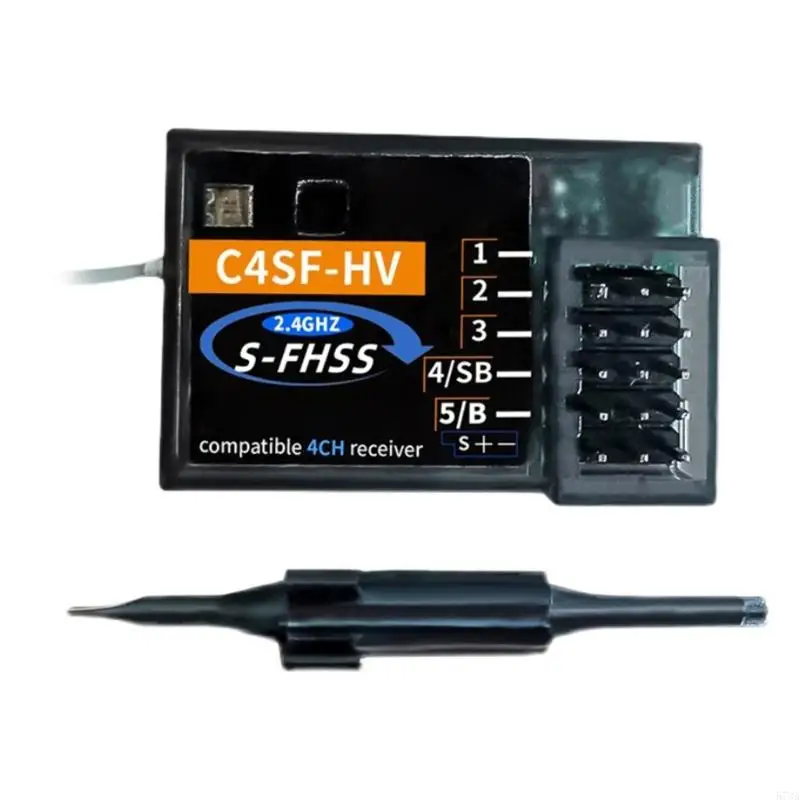 573A C4SF HV RECEPTOR RESISTENTE SALIDAD PARA FHSS FHSS 3PV 3PK 4PKS 7PK 2.4G S-FHSS C4SF-HV Accesorios del receptor