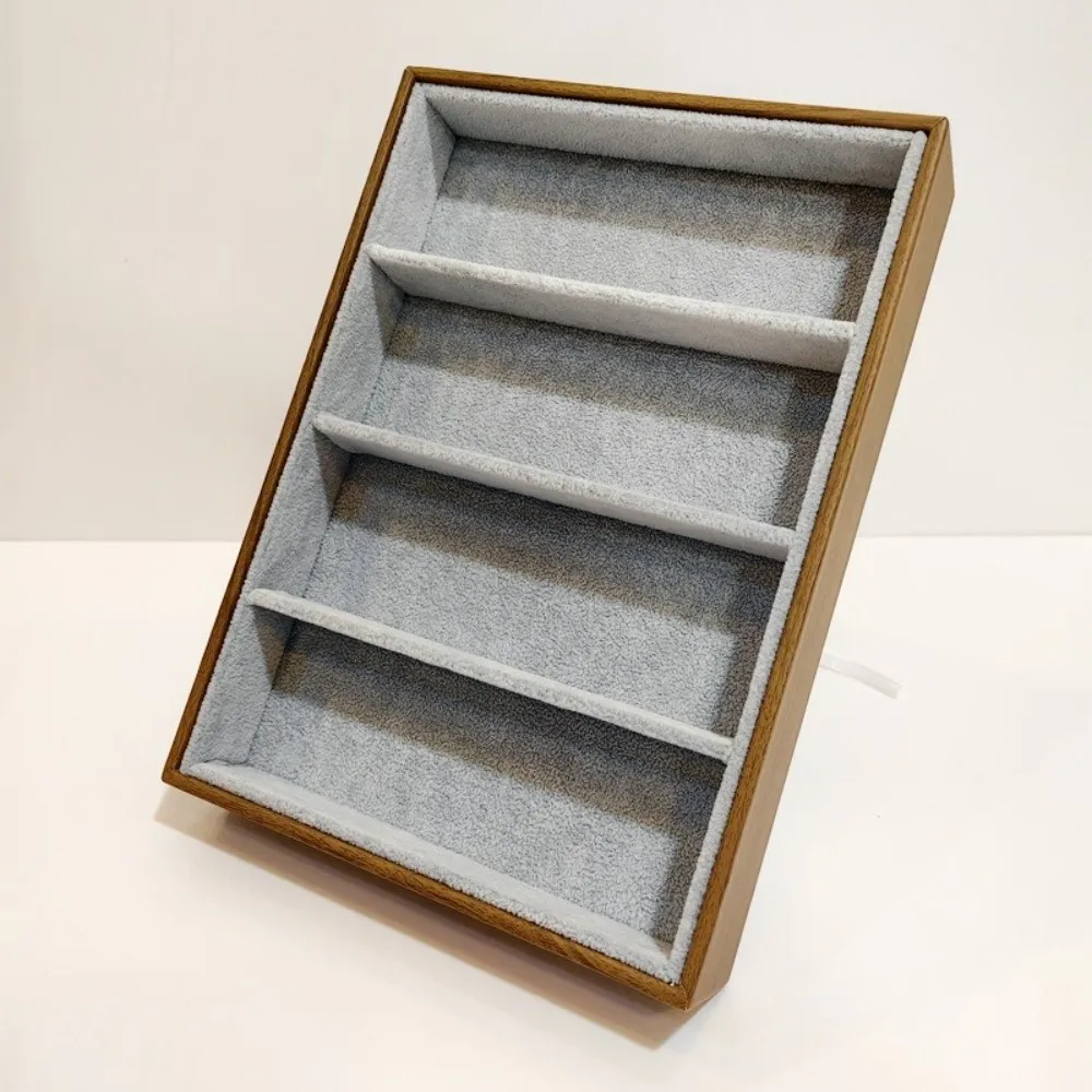 High Quality 4‑Slot Glasses Storage Box Display Durable Sunglasses Display Case Portable Eyewear Storage Rack Store Display