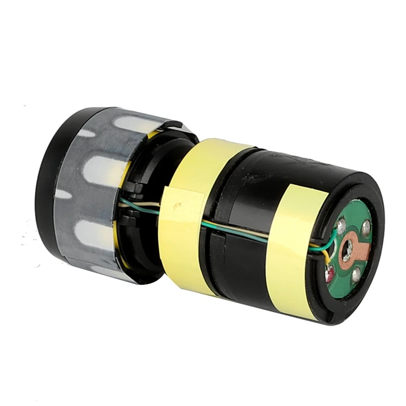 2Piece Dynamic Microphone Core Capsule Black For BETA58 Wireless Microphone Capsule Replacement