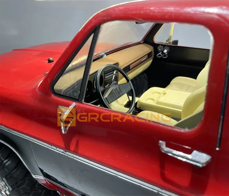 Für 1/10 Rc Auto Traxxas Trx4 K5 Innenraum Pioneer 1979 Simulation Mittelkonsole Sitz Modifikation Teile Grc G161kb – Detail 30