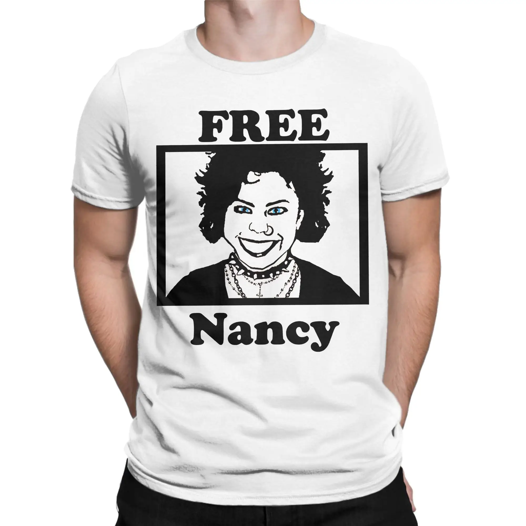 Men's T-Shirt Great Model Free Nancy For Movie Fans Cotton Tee Shirt Short Sleeve The Craft T Shirts Round Neck Clothes Gift