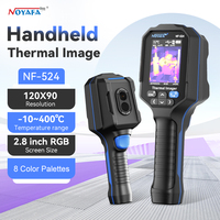 NOYAFA NF-524 Industrial Thermal Imager -10~400℃ Thermal Imaging Camera Thermal Imager Pipeline Leak Automotive Inspect Tool