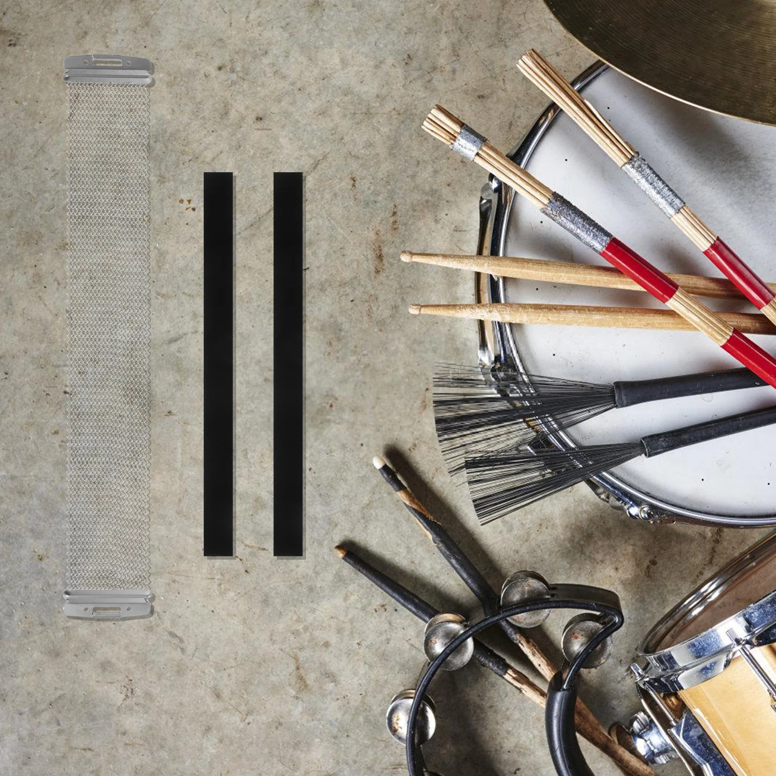 

2 Packs Snare Wire Straps Snare Drum Wire Mounting Straps Durable Accessories Fixing Tools Jazz Drum Instruments