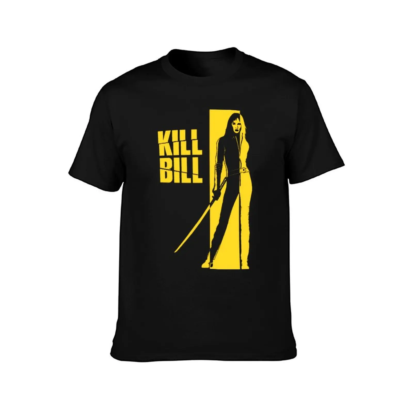 Kill Bill Pulp Fiction Django T-Shirt Summer Casual Cotton Tee Oversized Streetwear Tops Vintage Graphic Print 100% Cotton