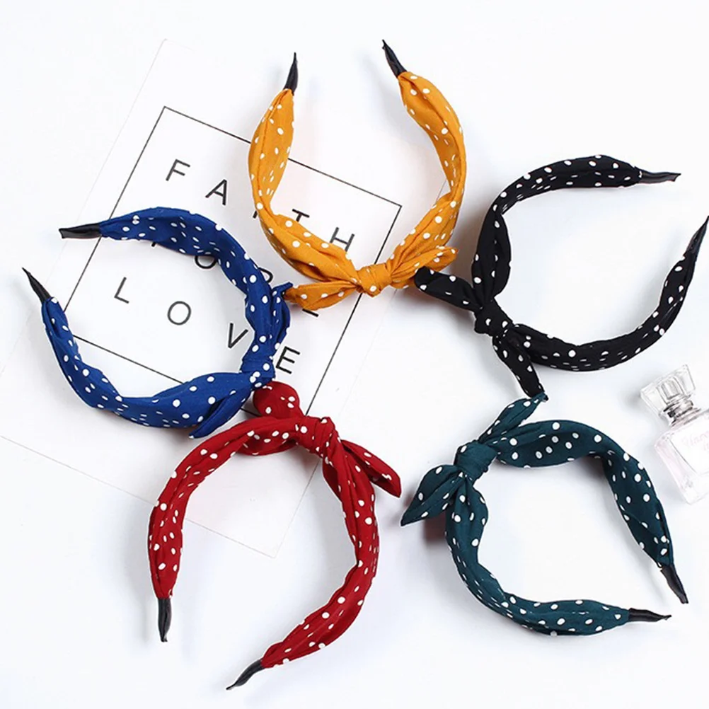 

3Pcs Fashion Rabbit Ears Headband Lightweight Comfortable Hair Band for Women Girls Wide Brim Hair Hoop Party Wedding Gift