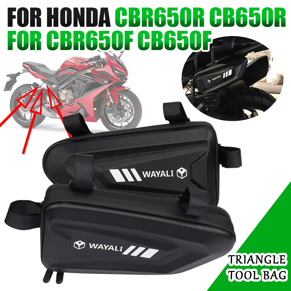 For HONDA CBR650R CBR650F CB650R CB650F CBR 650 R CB 650 F 2022 Motorcycle Accessories Side Bag Tool Travel Package Storage Bags