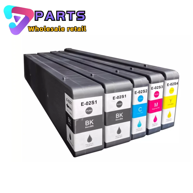 1X T02Q1 T02Q2 T02Q3 T02Q4 Premium Compatible Color Inkjet Ink Cartridge for Epson WorkForce Enterprise WF-C20600 Printer