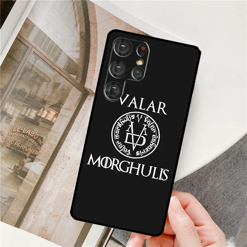 Valar Morghulis Fundas For Samsung Galaxy S20 FE S21 Ultra Note 20 Note 10 S8 S9 S10 Plus S22 Ultra Case