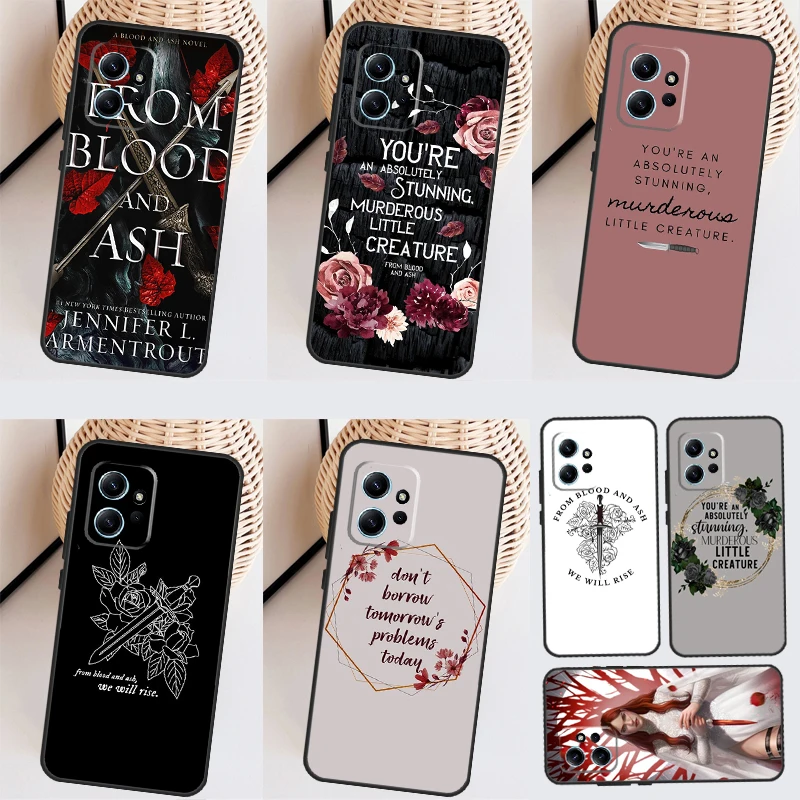 From Blood And Ash Case For Xiaomi Redmi Note 10 Pro 8 9 11 12 Pro 9S 10S 11S 12S Cover For Redmi 12 9 10 C