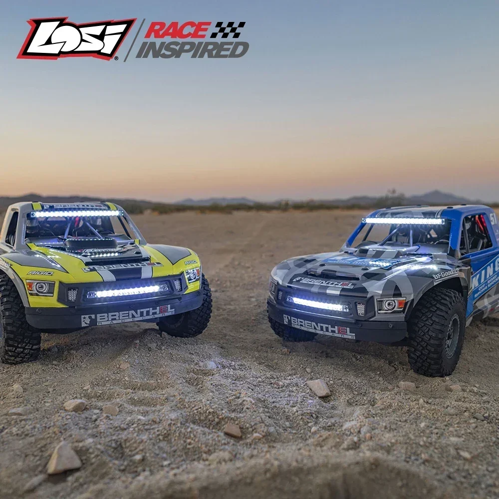 LOSI 1/6 SUPER BAJA REY 2.0 4WD RTR Caminhão Elétrico Brushless RC Deserto com Sistema AVC LOS05021T1 LOS05021T2