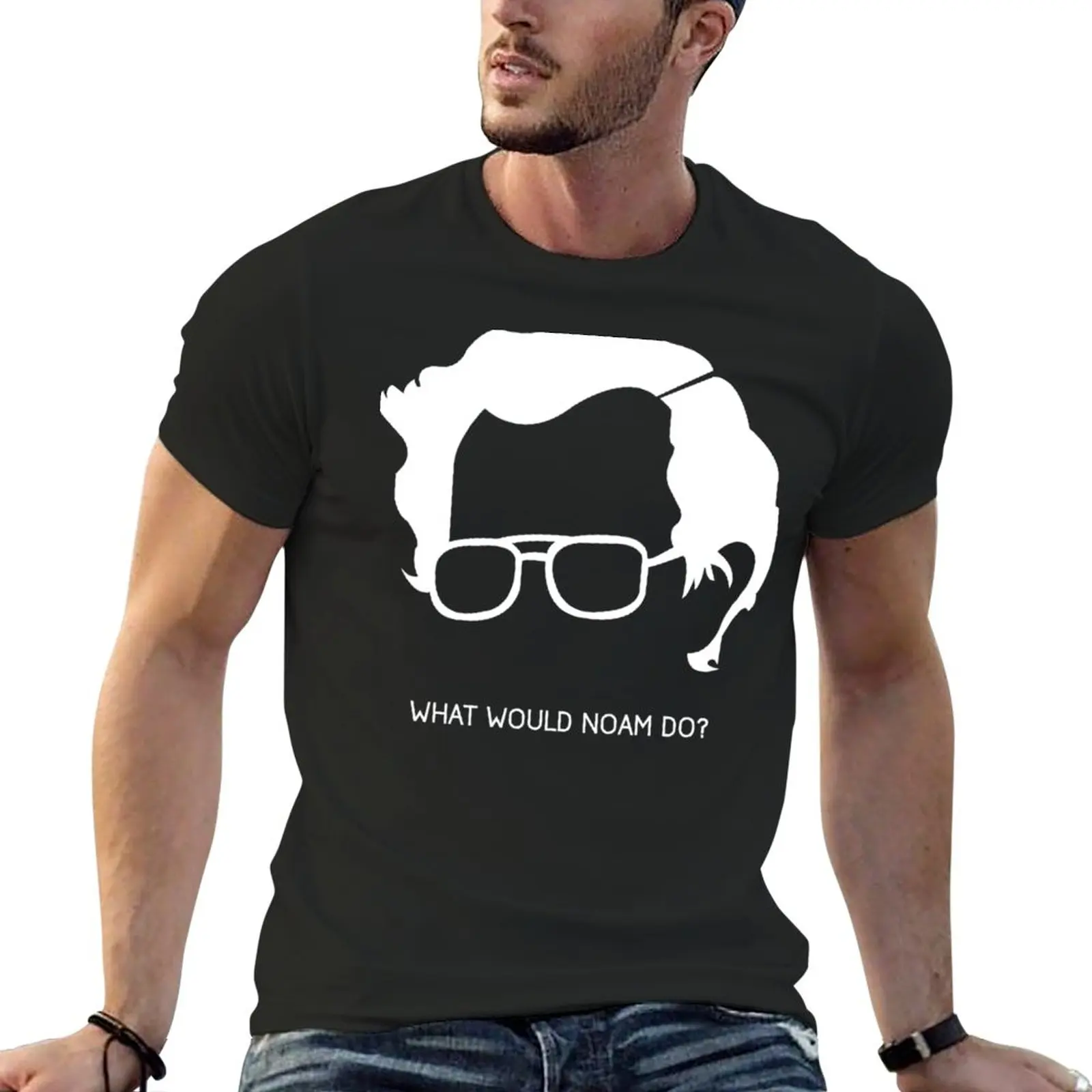 New Noam Chomsky T-Shirt graphic t shirts sports fan t-shirts Tee shirt t shirt man oversized t shirt men