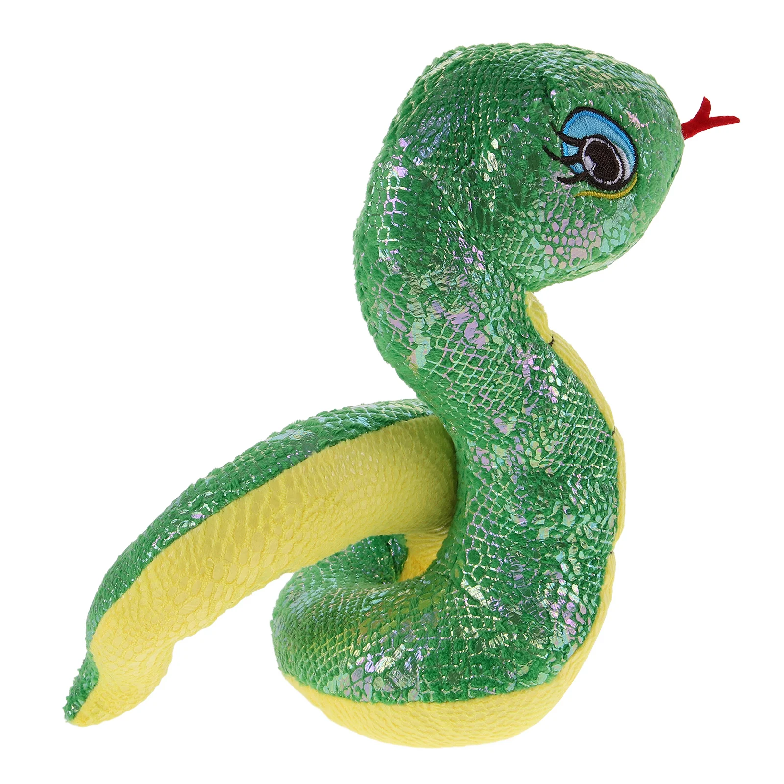 

Animal Stuffed Year of The Snake Plush Toy Lucky Chinese Zodiac Artificial Tricky Props Fake Simulation