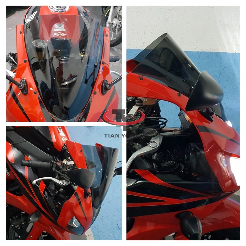 motorcycle motorbike Windshield New For Honda CBR1000RR CBR 1000RR CBR 1000 RR 2004 2005 2006 2007 04 05 06 07 Windscreen Smoke