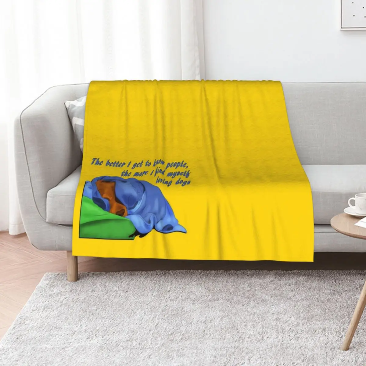 Cocker Spaniel Dog sleeps under a blanket Throw Blanket Cute Large cosplay anime Flannels Designers Bed Fashionable Blankets