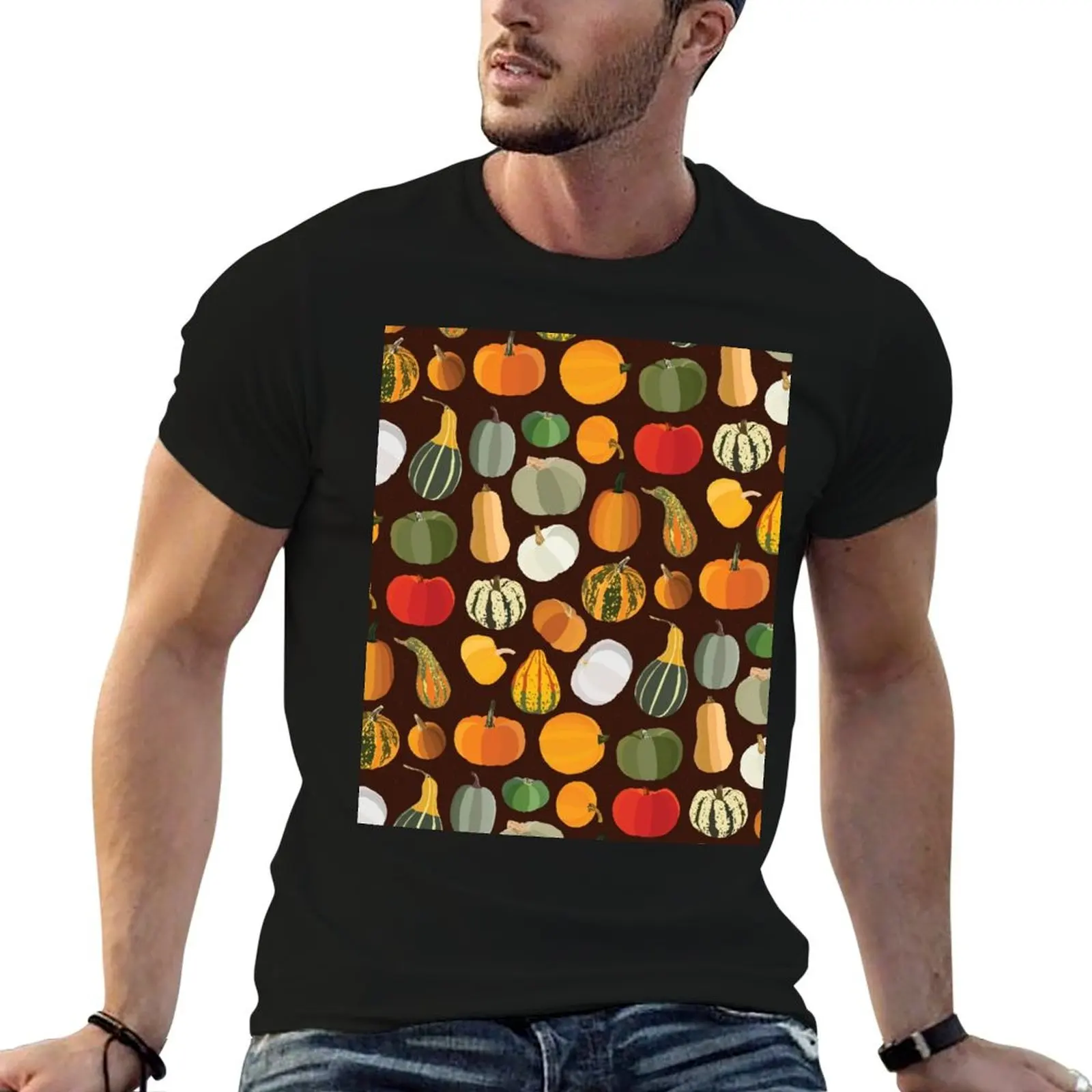 

Pumpkins T-Shirt t shirt for man 100 percent cotton man t shirts graphic T-Shirt