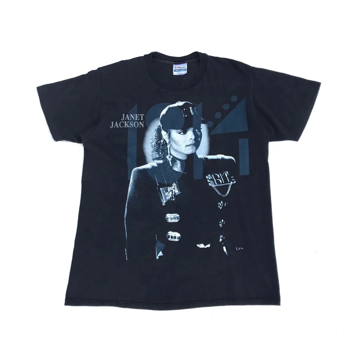 1990 Vintage Janet Jackson “Rhytm Nation World Tour”T-Shirt