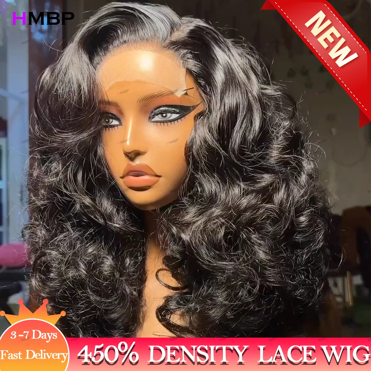 450% Hd Lace Wig Human Hair Bouncy Curly 13x6 Hd Lace Frontal Wig Human Hair Salon-Quality Full Head Preplucked Wigs For Women