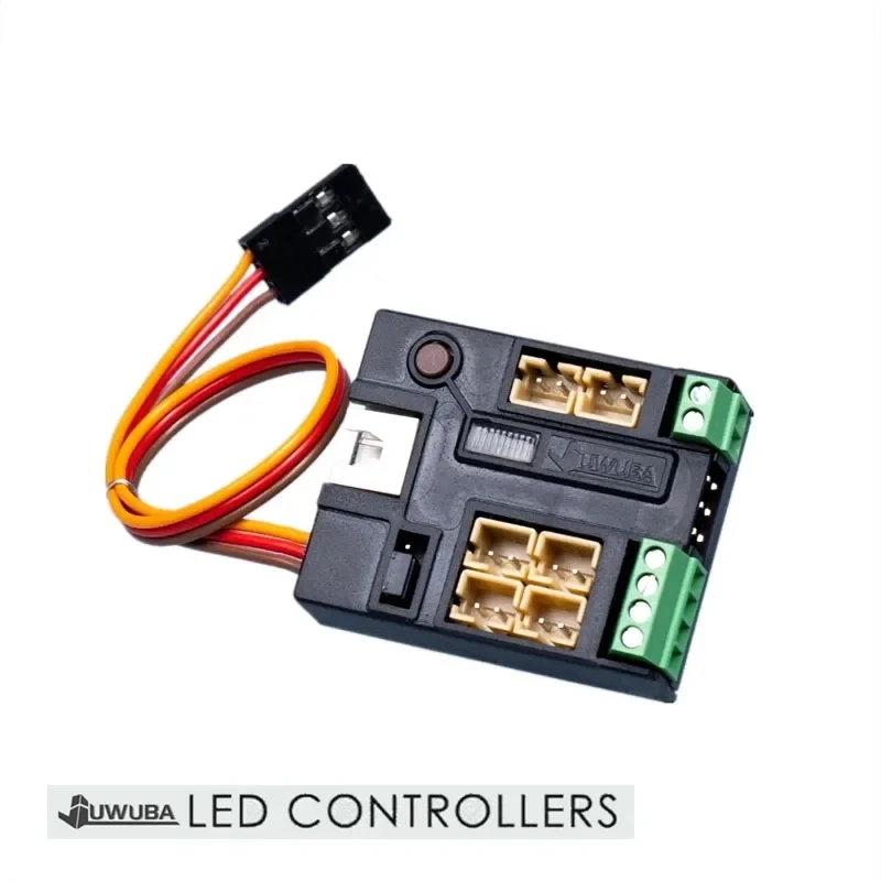 LED Model Light Controller Strobe Module Light Control Host dla 1/14 Tamiya RC Truck SCANIA 770S R620 VOLVO BENZ Arocs MAN