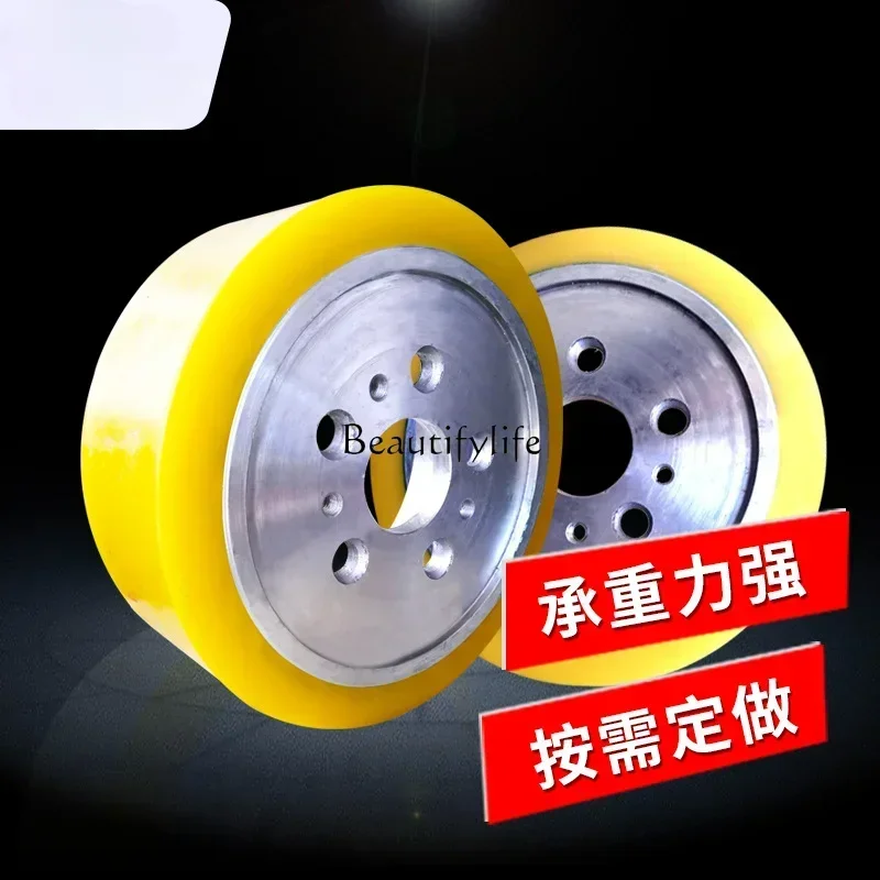 Roda penggerak forklift roda PU forklift listrik