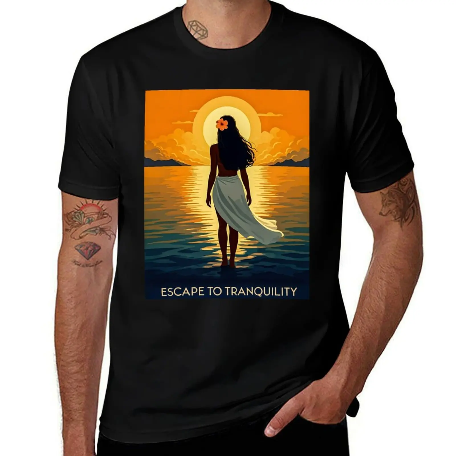 

A Sense Of Tranquility T-Shirt aesthetic clothes funny costumes anime clothes mens graphic t-shirts pack