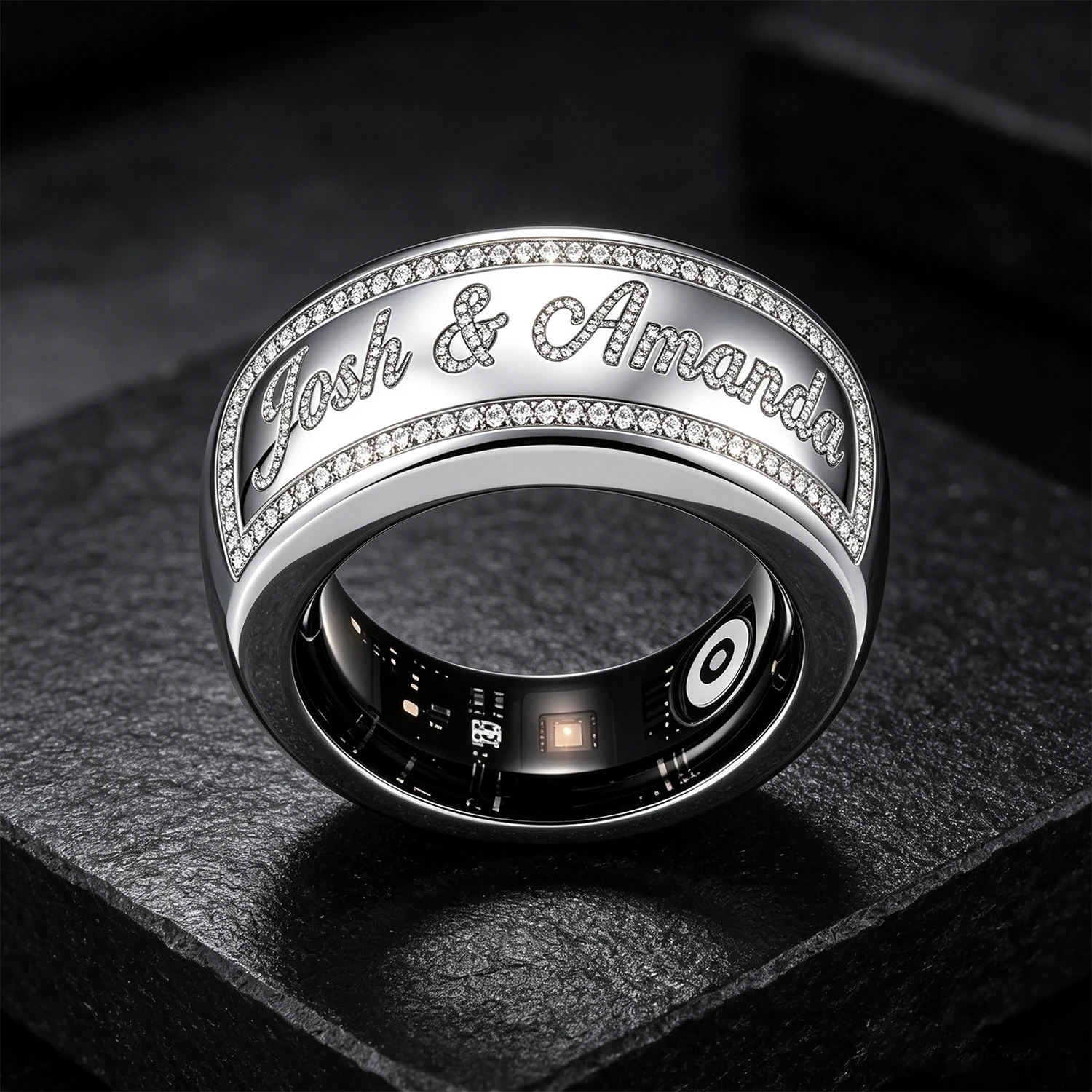 Capa de Anel Inteligente Qitia - Moissanite Ring avaliação e preço