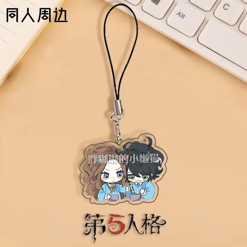 Identity V Ada Mesmer Emil Phone Rope Chain Cosplay Backpack Ornament Pendant Birthday Gifts Boys Girls