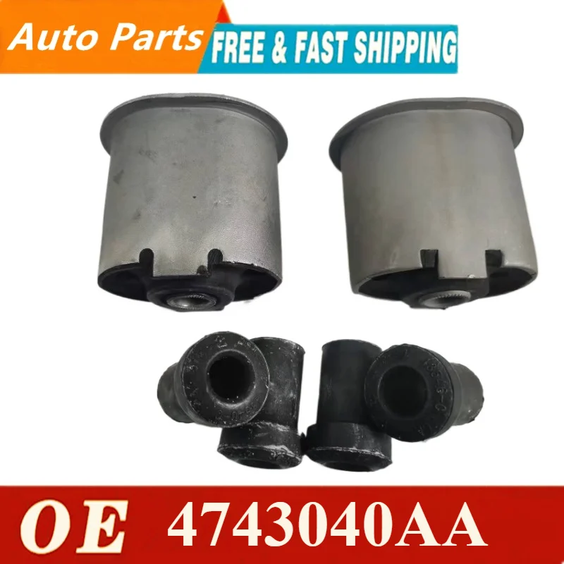 

A SUIT FIT For 2001-2007 GRAND CARAVAN CHRYSLER TOWN & COUNTRY REAR LEAF SPRING BUSHINGS 4228492 4743040AA 5006950AA 5006089AA