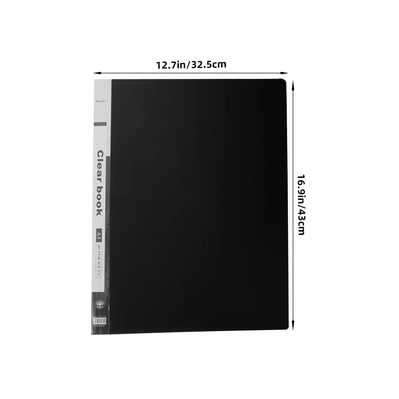 Presentation Book Clear Sleeves Protector Large Capacity File Organizer for Art Projects Reports Resumes