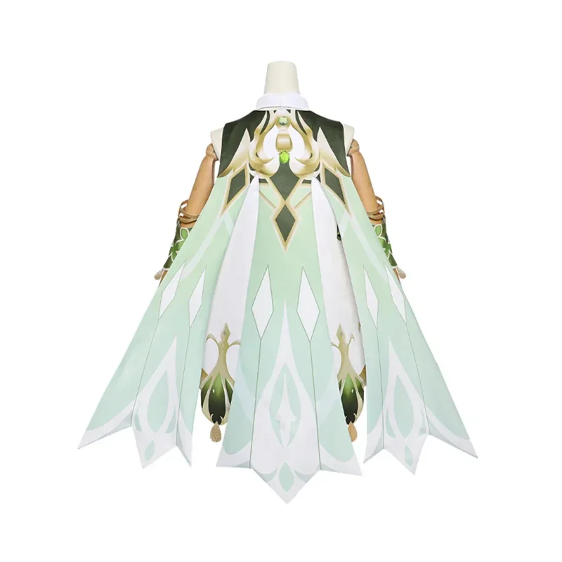 HN8 ناهيدا أزياء تنكرية جينشين إمباكت ناهيدا أقل لورد كوسانالي شعر مستعار كوسبلاي نمط لطيف فستان الهالوين للنساء والأطفال 8...Gf #1