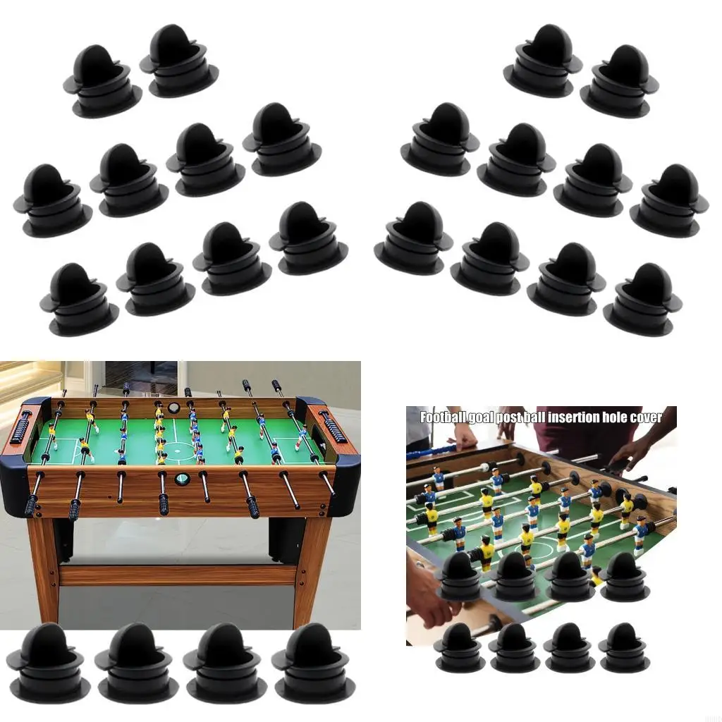 

Professional Foosball Table Accessories Goal Hole Covers Easy to Install 69HD