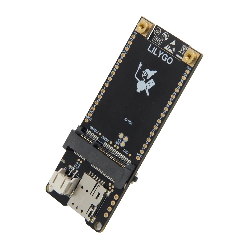 T-PCIE ESP32-WROVER AXP2101 Chip Development Board 4.0H Composable WiFi Bluetooth Nano SIM Card Series 9102 Kits