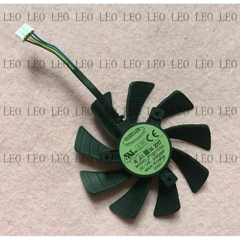 MY For 85mm ZOTAC GTX1060 Mini ITX Fan Replacement 40mm 4Pin T129215SH 12V 0.30A R248