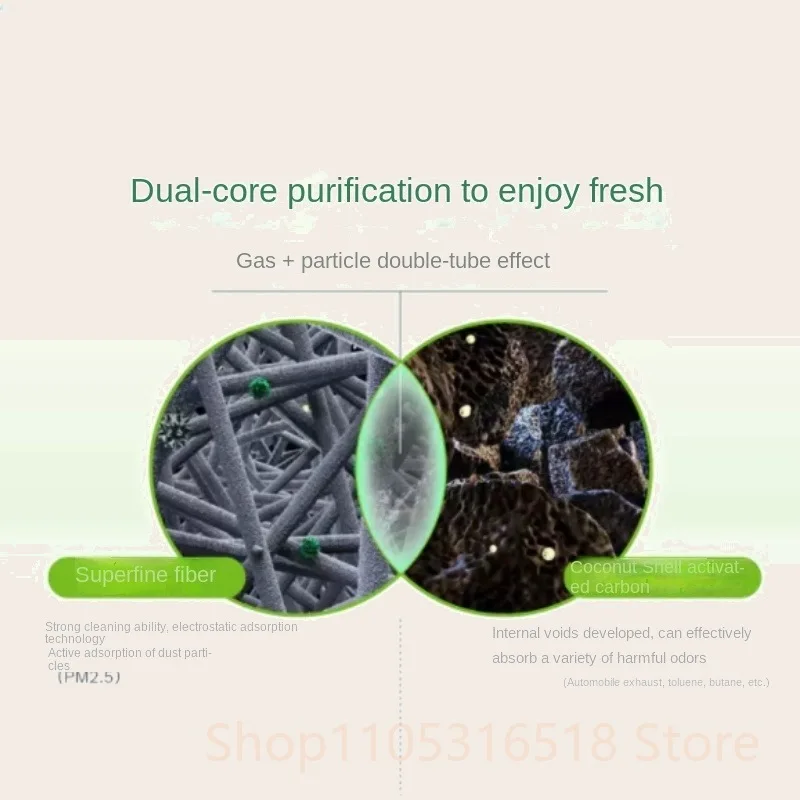Suitable For Byd Dolphin Yuan UP Electric Car 2021-2023 Cabin Air Filter