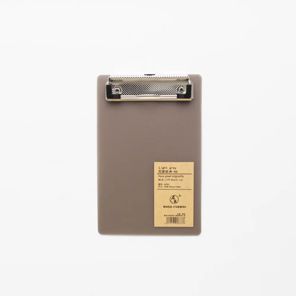 With Low Profile Gold Clip A4 A5 A6 File Folder Document Folder Writing Tablet Paper Organizer Writing Pad Writing Sheet Pad