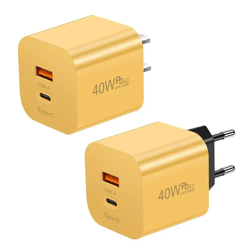 

Блок сетевой для быстрой зарядки, 40 Вт, с двумя портами