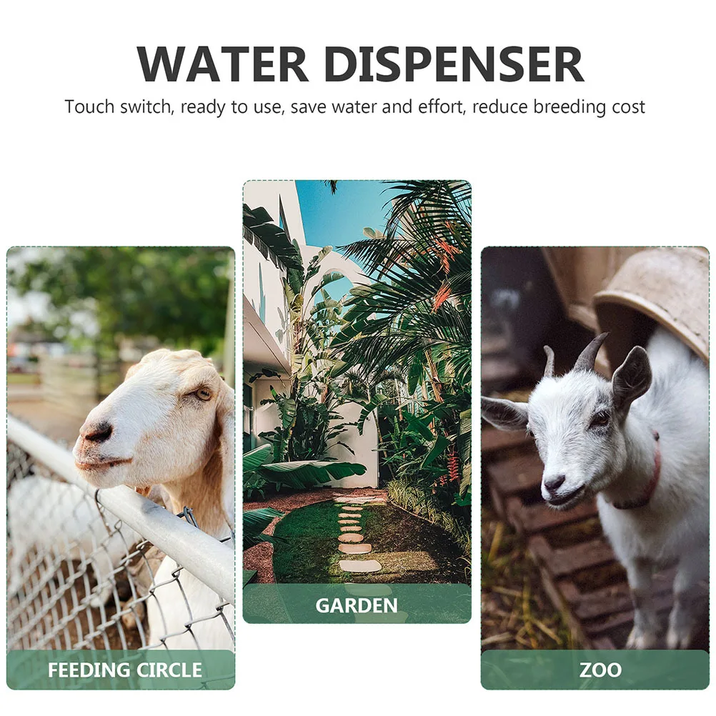 

2Pcs Copper Drinking Bowl for Sheep Automatic Water Fountain Easy Clean Pet Supplies Sheep Drinking Bowl