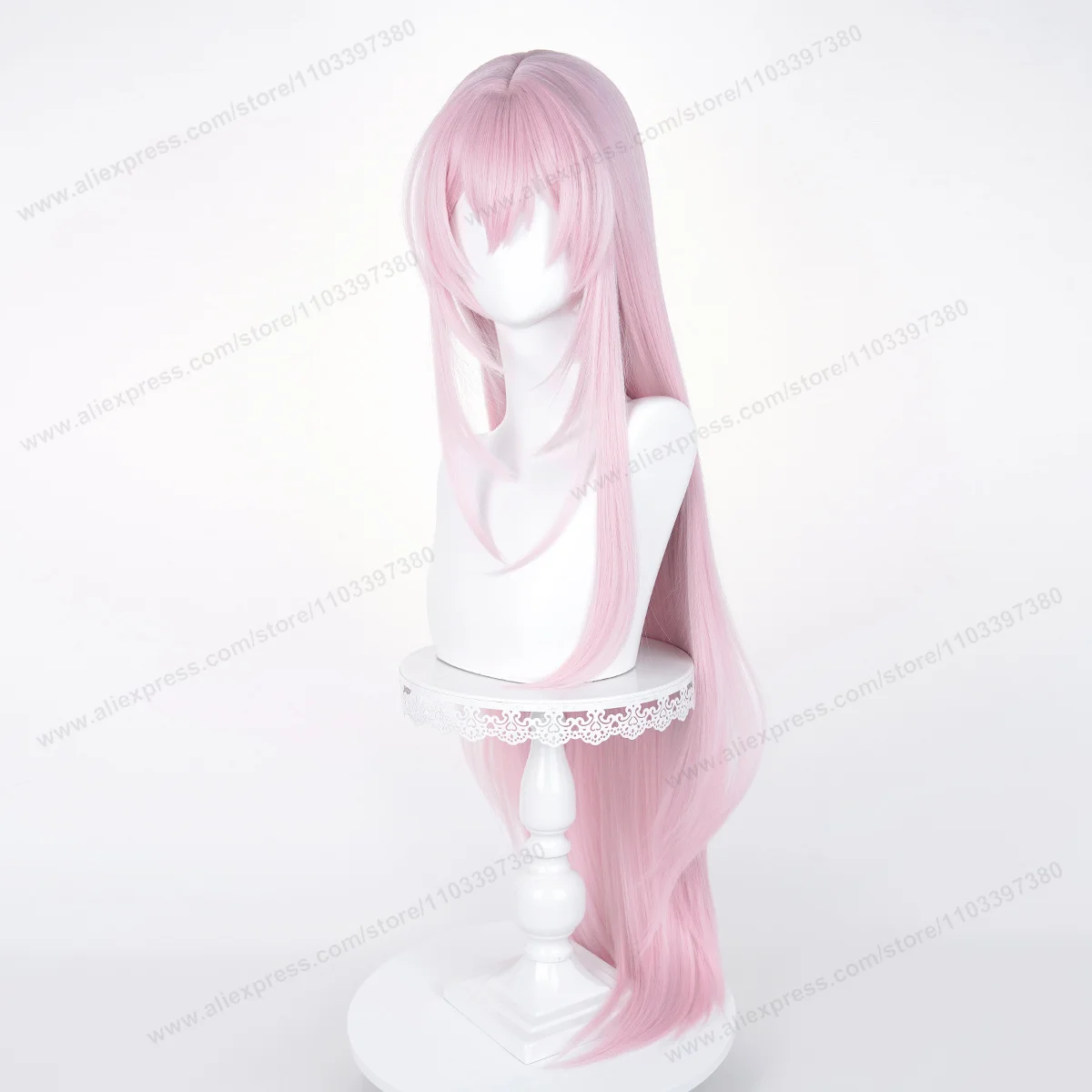 Women's Luka Long Pink Anime Cosplay Wig