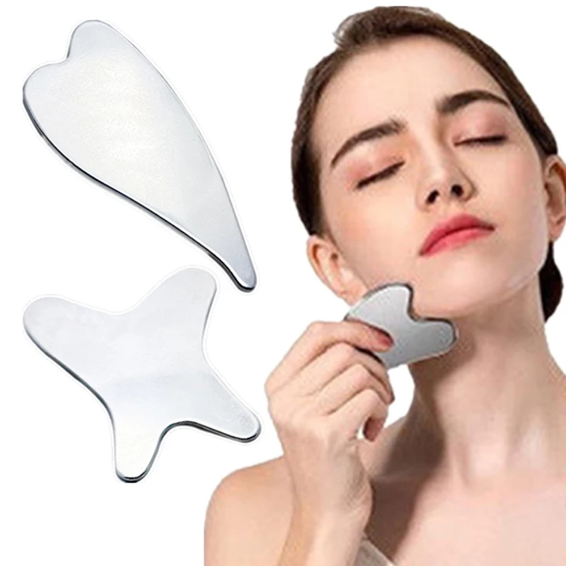 Stainless Steel Blackhead Scraper Manual Pore Cleaning Shovel Remove Blackheads And Pimples Facial Skin Cleaning Board Massage