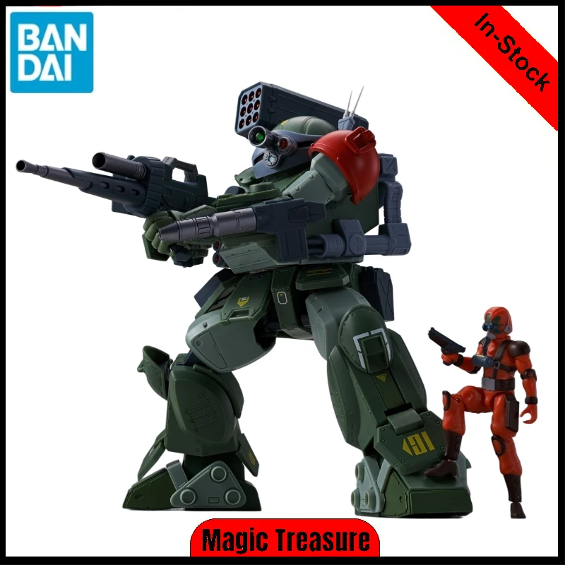 

Оригинальный BANDAI SPIRITS HI-METAL R, бронированная кавалерия, очковый бульдог, красные плечи, модифицированный SCOPE DOG ATM-09-ST, модель игрушки